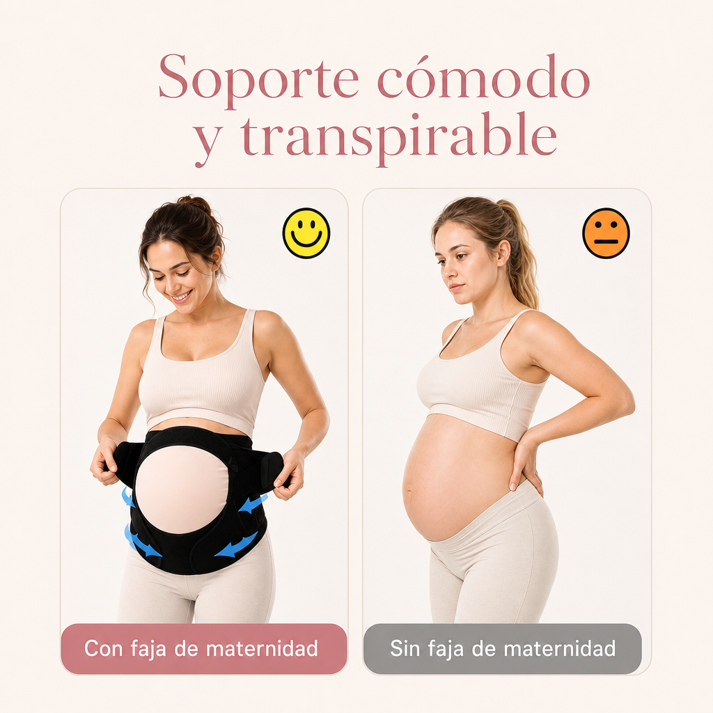 Faja de soporte para embarazada Alma y Co.
