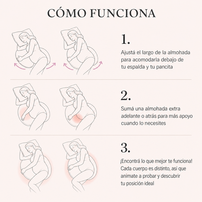 Almohada de Embarazo Alma y Co.