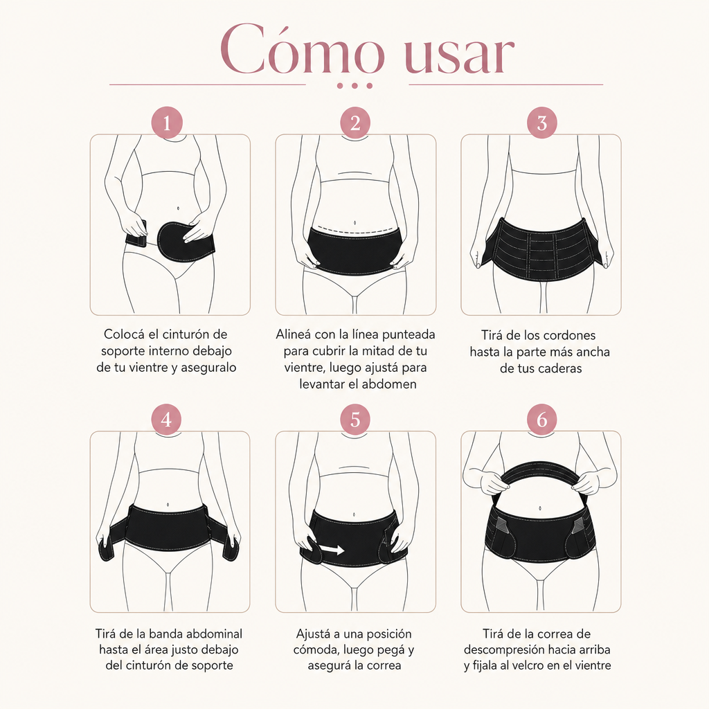 Faja de soporte para embarazada Alma y Co.