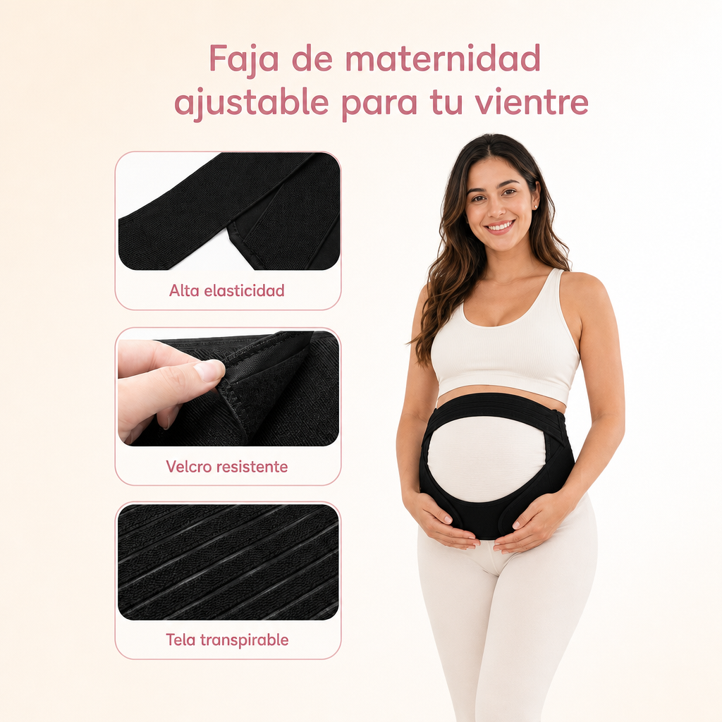 Faja de soporte para embarazada Alma y Co.