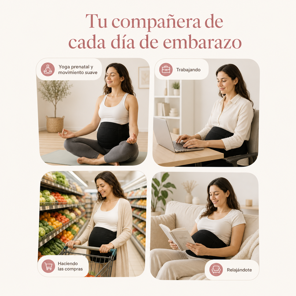 Faja de soporte para embarazada Alma y Co.