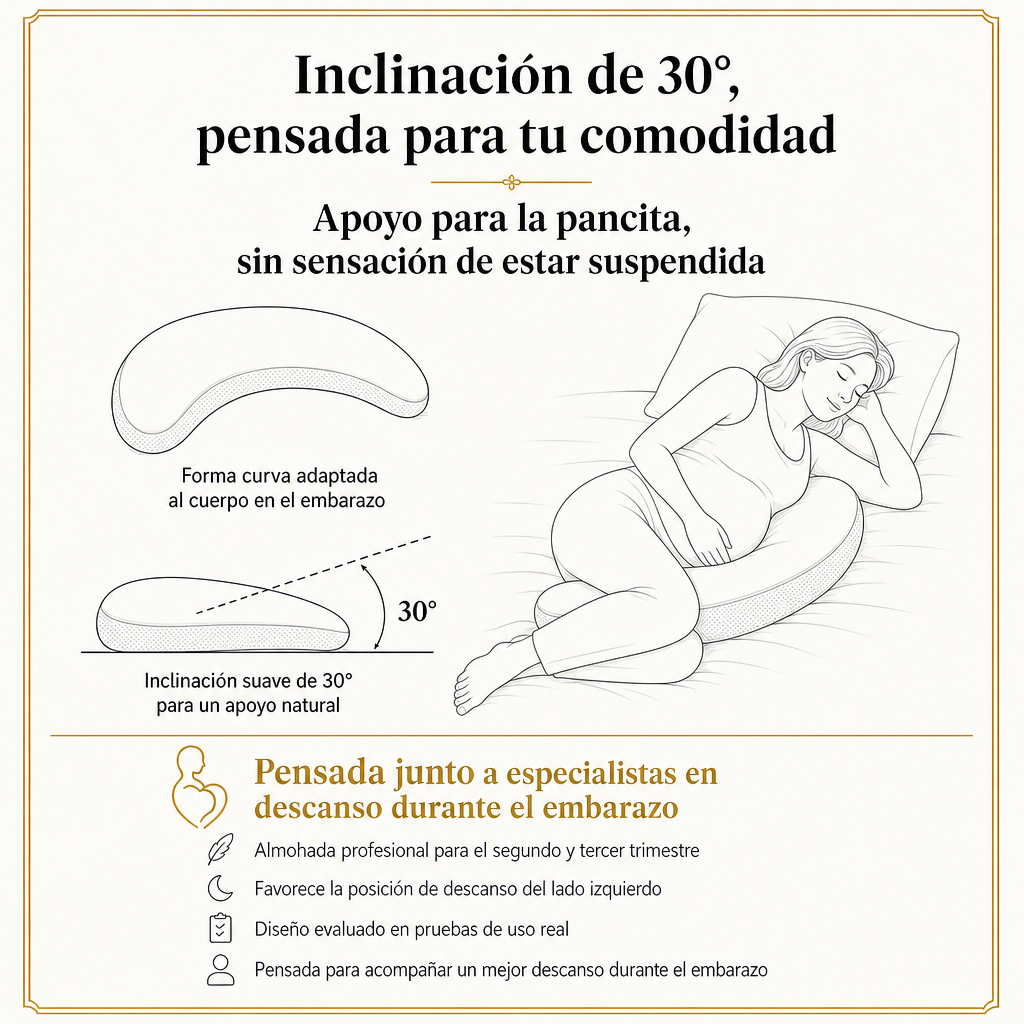 Almohada de Embarazo Alma y Co.
