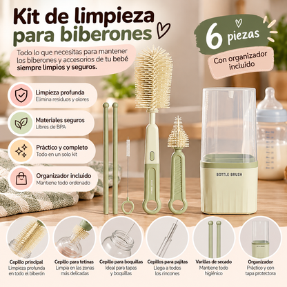 Kit limpieza de biberones Alma y Co.
